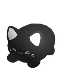 Mini Black Kawai Cat Suit