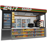 Mini Corner Store Stand
