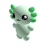 Mini Cute Green Axolotl Suit