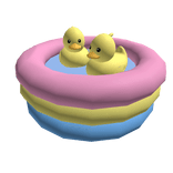 Mini Inflatable Duck Pool Hat