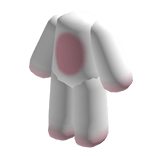 (Mini Plushie) White and Pink Animal