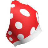 Minnie Mouse's Red Polka Left Sleeve 🎀