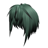 Mint Green Messy Long Hair 21.0