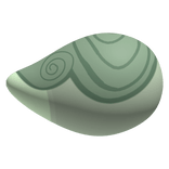 Mint Green Swirly Bug Abdomen