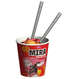 Mira Ramen Noodles Food Face