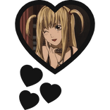 Misa Amane Thinking Hearts Death Note