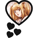 Misa Amane Thinking Hearts Death Note