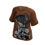 Misa Death Note Y2k Grunge Shirt Brown