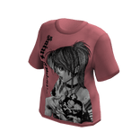 Misa Death Note Y2k Grunge Shirt Pink