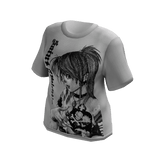 Misa Death Note Y2k Grunge Shirt White