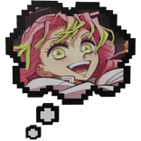 Mitsuri Kanroji Demon Slayer | Thinking Bubble 