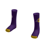 MJ - Socks Lakers Purple