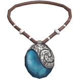 🌊 Moana's Blue Ocean Princess Necklace