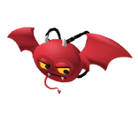 Mochila diablito enojado con ojos movibles (3.0)