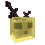 Mochila slime amarillo