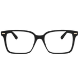 Modern Glossy Black Eyeglass