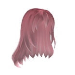 Modern Long Pink Hair