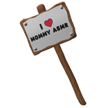 Mommy ASMR Sign