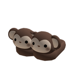 Monkey slippers