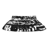 Monochrome Glitch Pleated Skirt 3.0