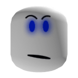 Monotone Blue Glowing Eyes (White Skin Tone)