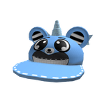 Monstercorn ChompChomp Blue Baseball Cap - RBCs