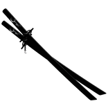 Moon Black Katana Set
