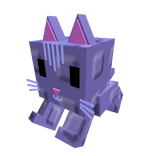 Moon Cat (on head) Grow a Garden