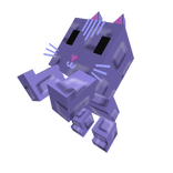 Moon Cat (on shoulder) Grow a Garden