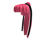 Mori Calliope pink ponytail