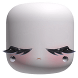 Morning Dew of Apathy Face Mystic Flour Cookie CRK