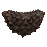 Moth Fur Neck Collar [1.0] - Brown