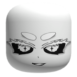 Moth Smirk Face - White