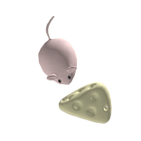 🤍 ネズミmouse&cheese