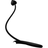 ,, 🖤. mouth held heart devil tail