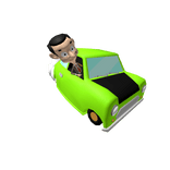 Mr Bean - Car Shoulder Accessory 