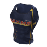 ʚ♡ɞ Muscle Fitted Script Blue Tank Top