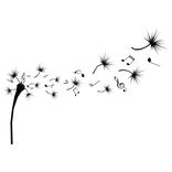 music is our language ; melodic dandelion