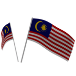 [MYS] Malaysia Double Flags