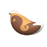 Mystic Pattern Fluffy Tail - Light Brown