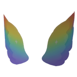 Mystic Rainbow Fairy Wings