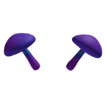 Mythical Purple Mushroom Horn