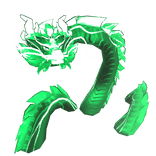 Mytical Dragon Sky Creature Dragon (Green)