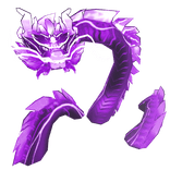 Mytical Dragon Sky Creature Dragon (Purple)
