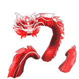 Mytical Dragon Sky Creature Dragon (Red)