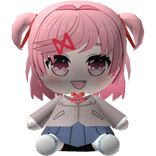 Natsuki Back Plushie Cute Plush DDLC