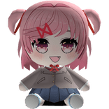 Natsuki Plushie Right Shoulder Cute Plush DDLC