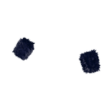 Navy Blue Fur Arm Warmers