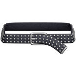 Navy Blue Studded Belt 3.0