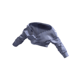 Navy Stripe Coastal Knot Blouse